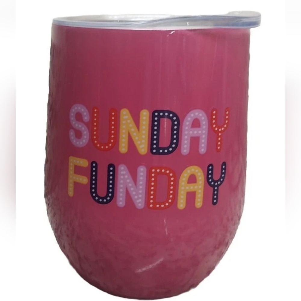 Sunday Funday 12oz Stainless Steel Tumbler